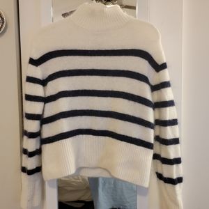 & Other Stories mohair striped sweater xs